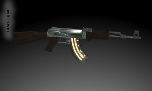 Скин AK-47 - Black ak with better mag