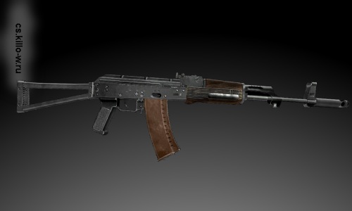 Twinke's AK-47 on Wood