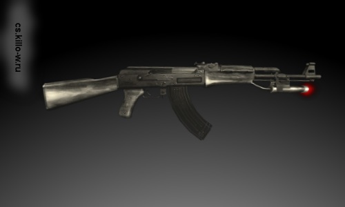 Wannabe´s AK-47 with Laser