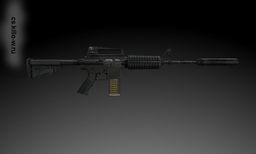 M4A1 с прозрачным магазином