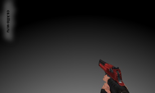 Desert Eagle  Black And Red