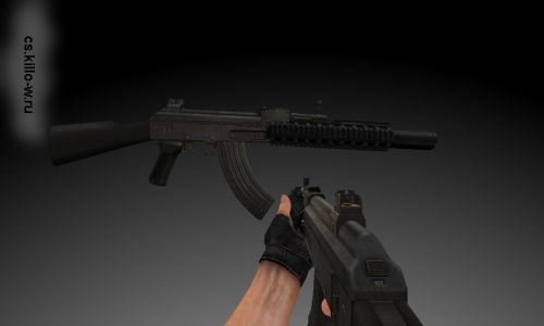 AK-47 Schalldampfer on IIopns fix