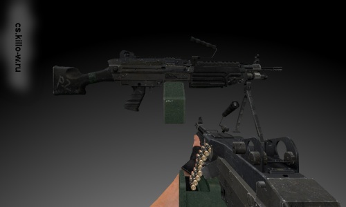 M249 Imitating MW2 M240