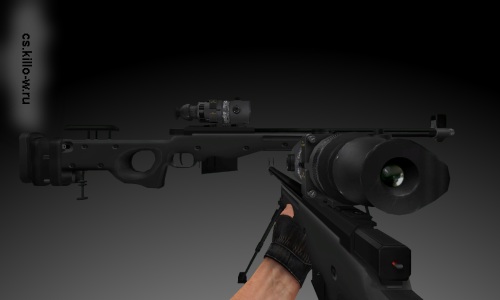 AWP SpecOps with AN4 Night Vision Scope