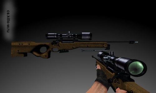 AWP wooden reskin