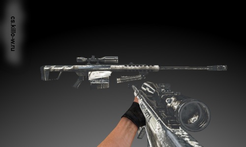 AWP Barrett восточный камуфляж